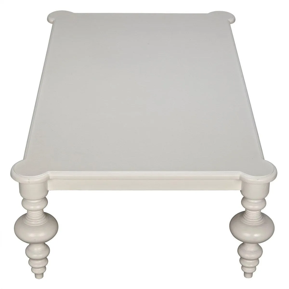 Graff Coffee Table, Solid White