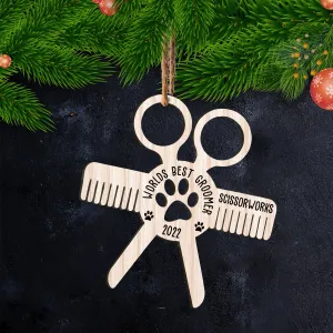 Groomer - Ornament Cut out 826 - NA93