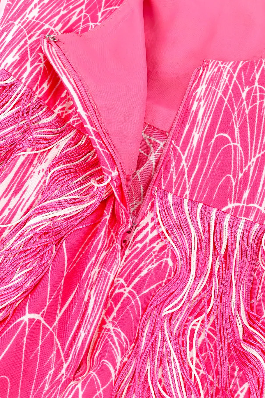 Halter Fringe Dress, Shawl & Belt Set