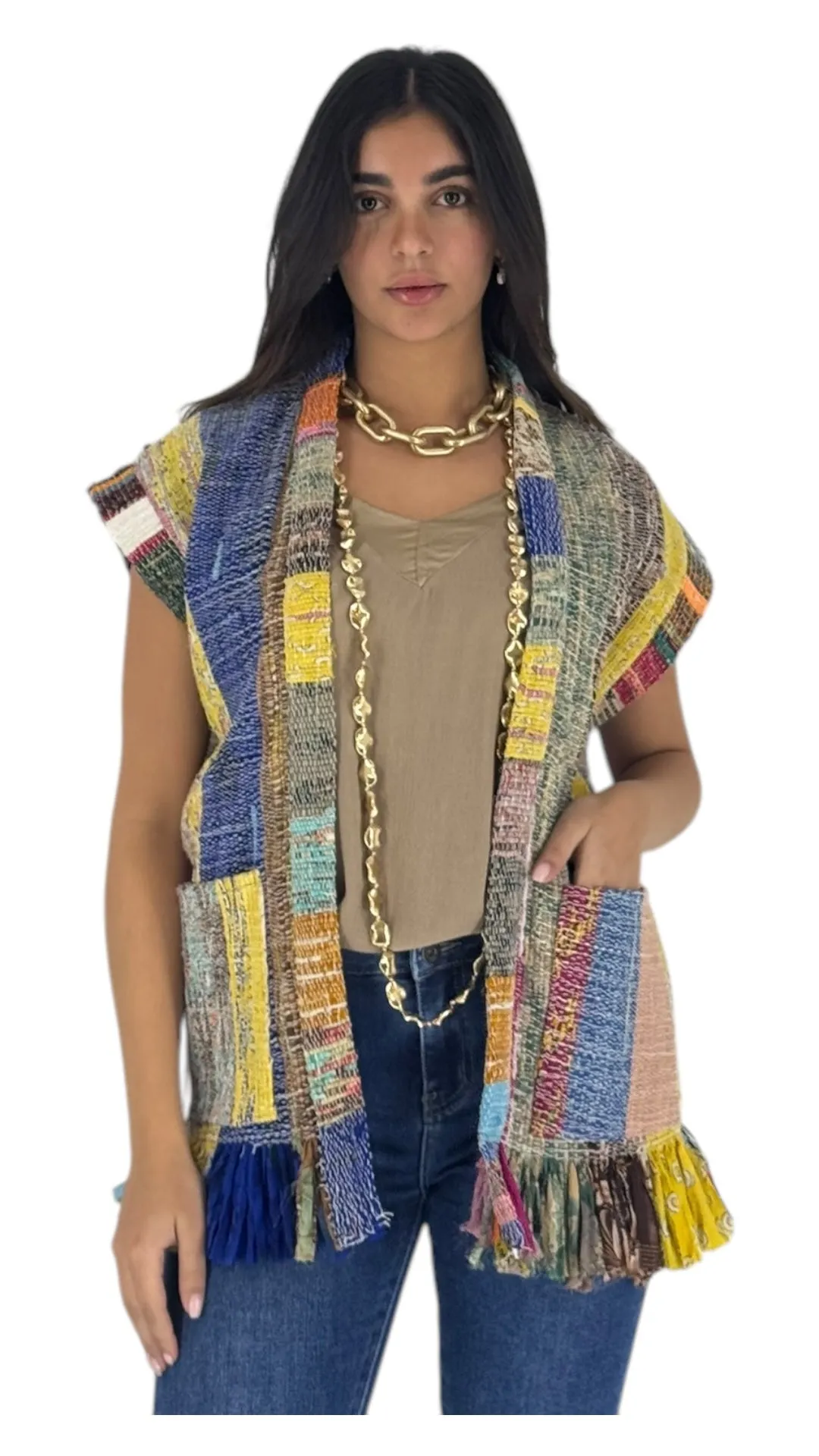 Haneen colored 4 vest