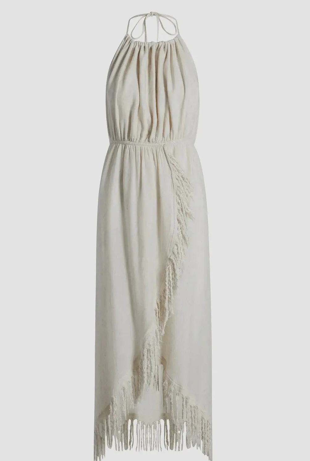 Hemp Halter Neck Dress