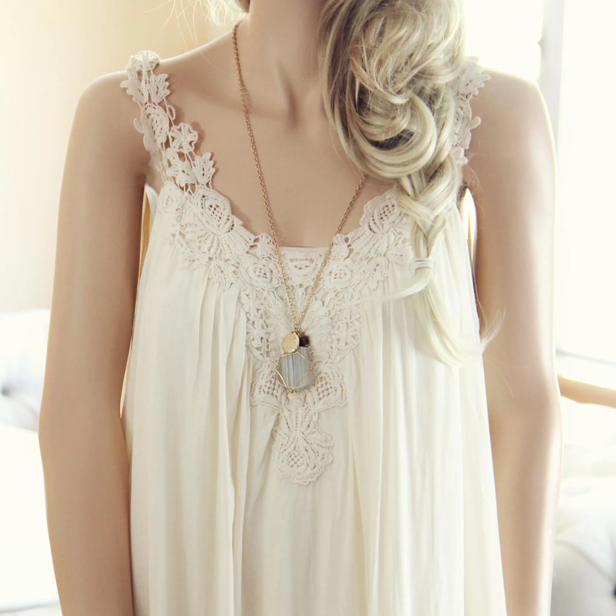 Hibiscus & Lace Dress
