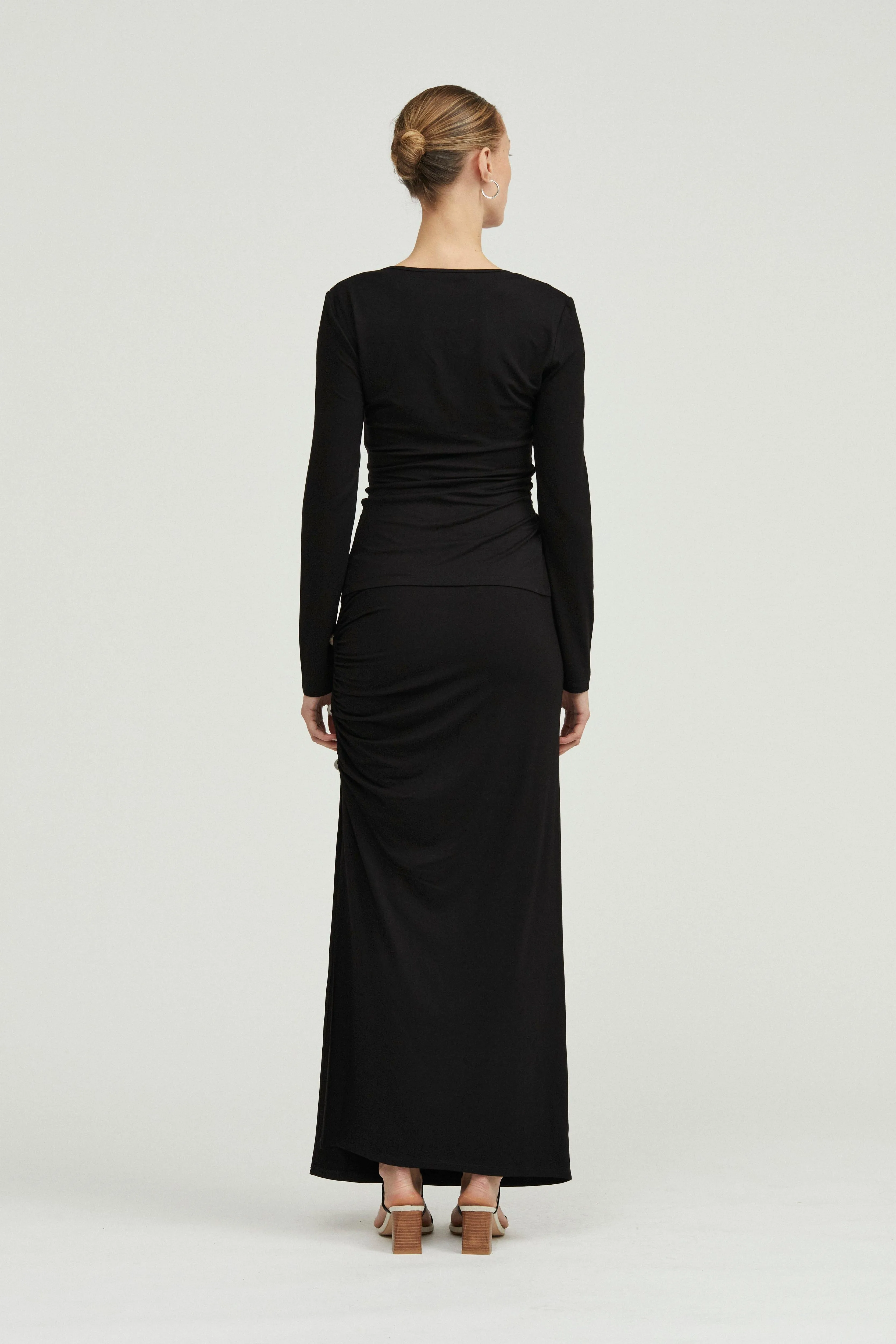 HIDDEN GEM LS TOP | BLACK