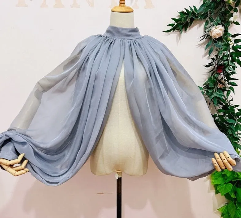 High Neck With Buttons