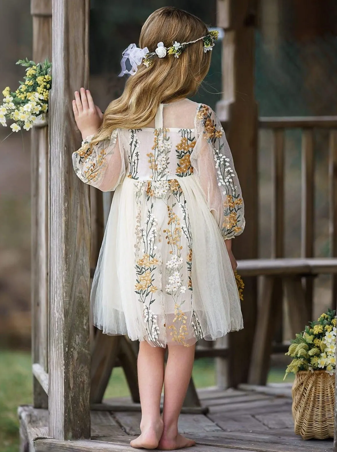 In Love With This Lace Flower Dress