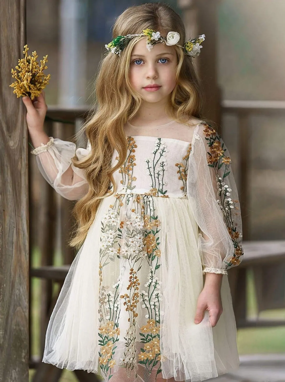 In Love With This Lace Flower Dress
