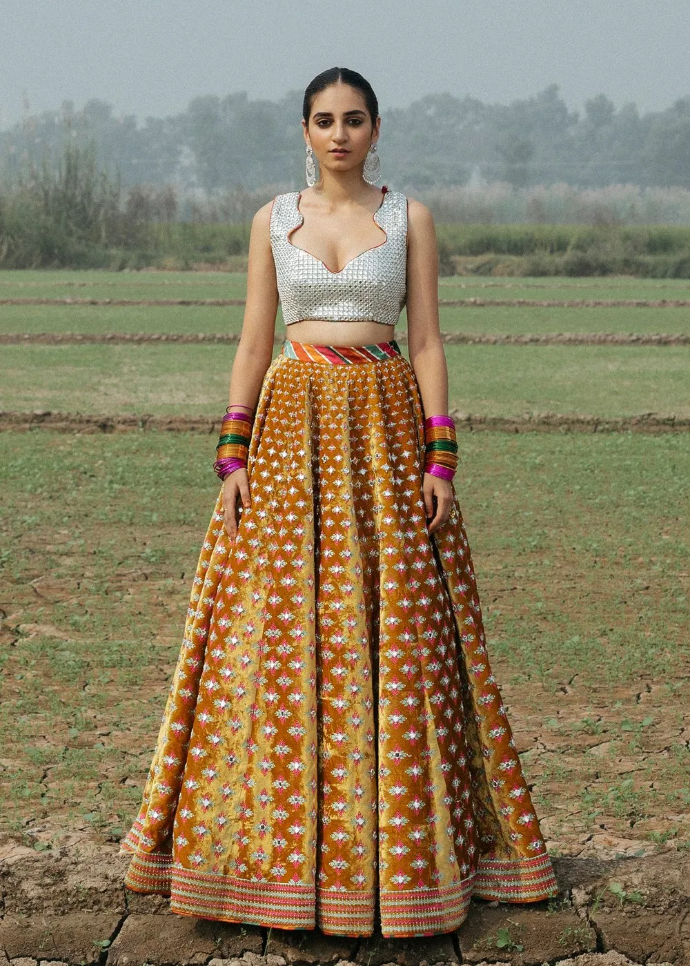 Indian Bridal Lehnga Choli Dress for Wedding #J4303