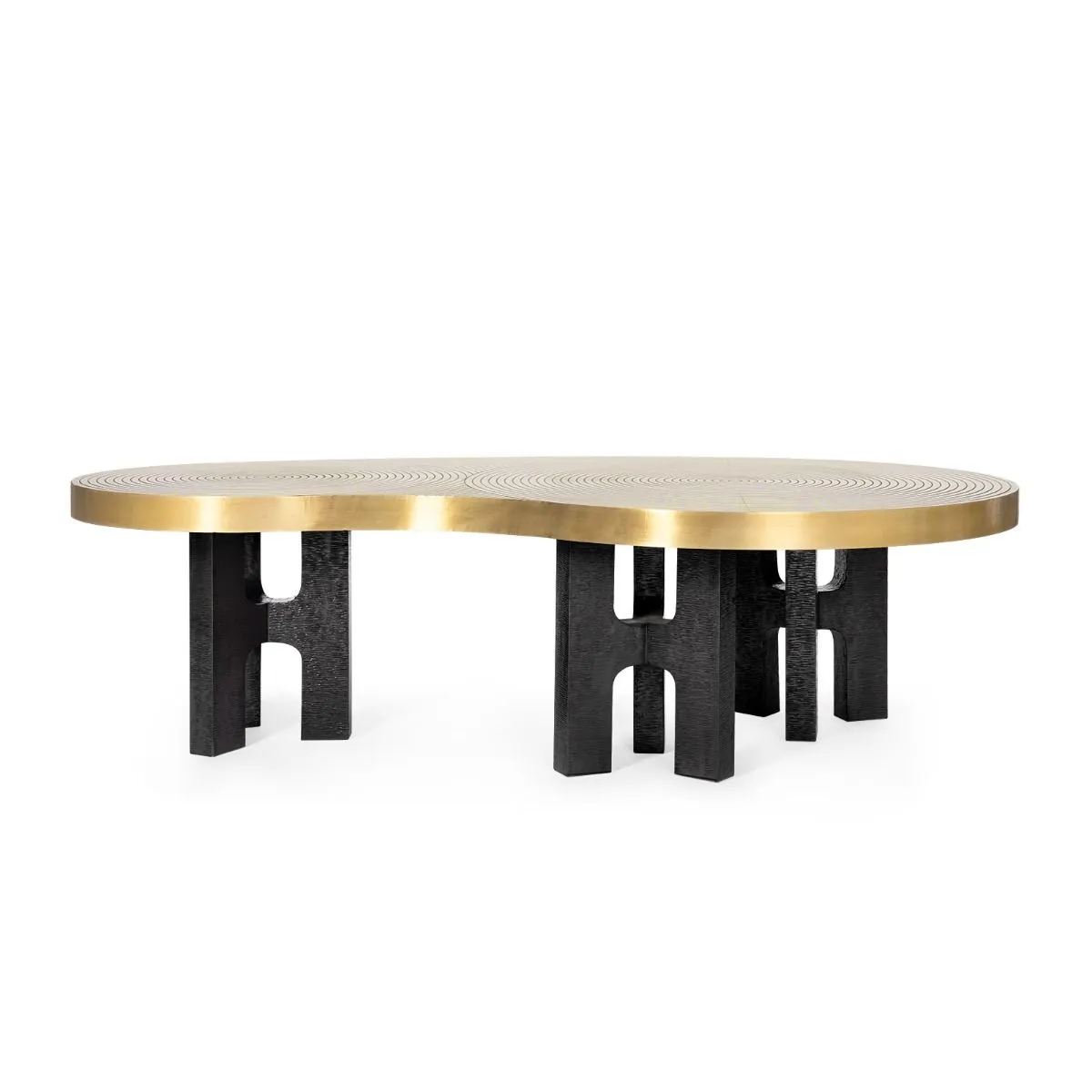 Jacob Coffee Table / Antique Brass