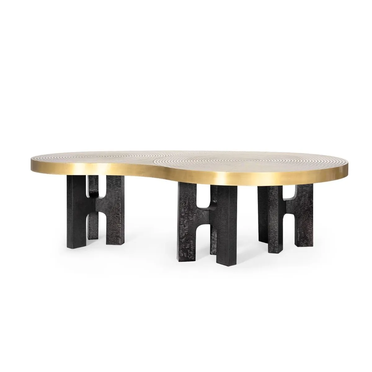 Jacob Coffee Table / Antique Brass