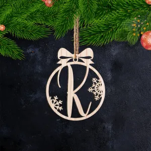 K Letter - Ornament Cut out 31 - PT97