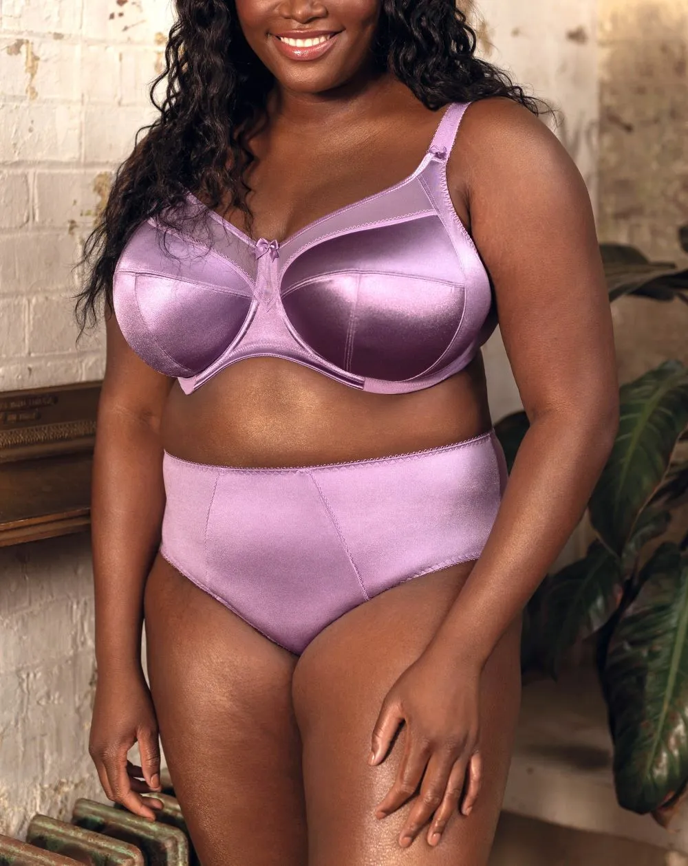 Keira Full Cup Bra In Wisteria - Goddess