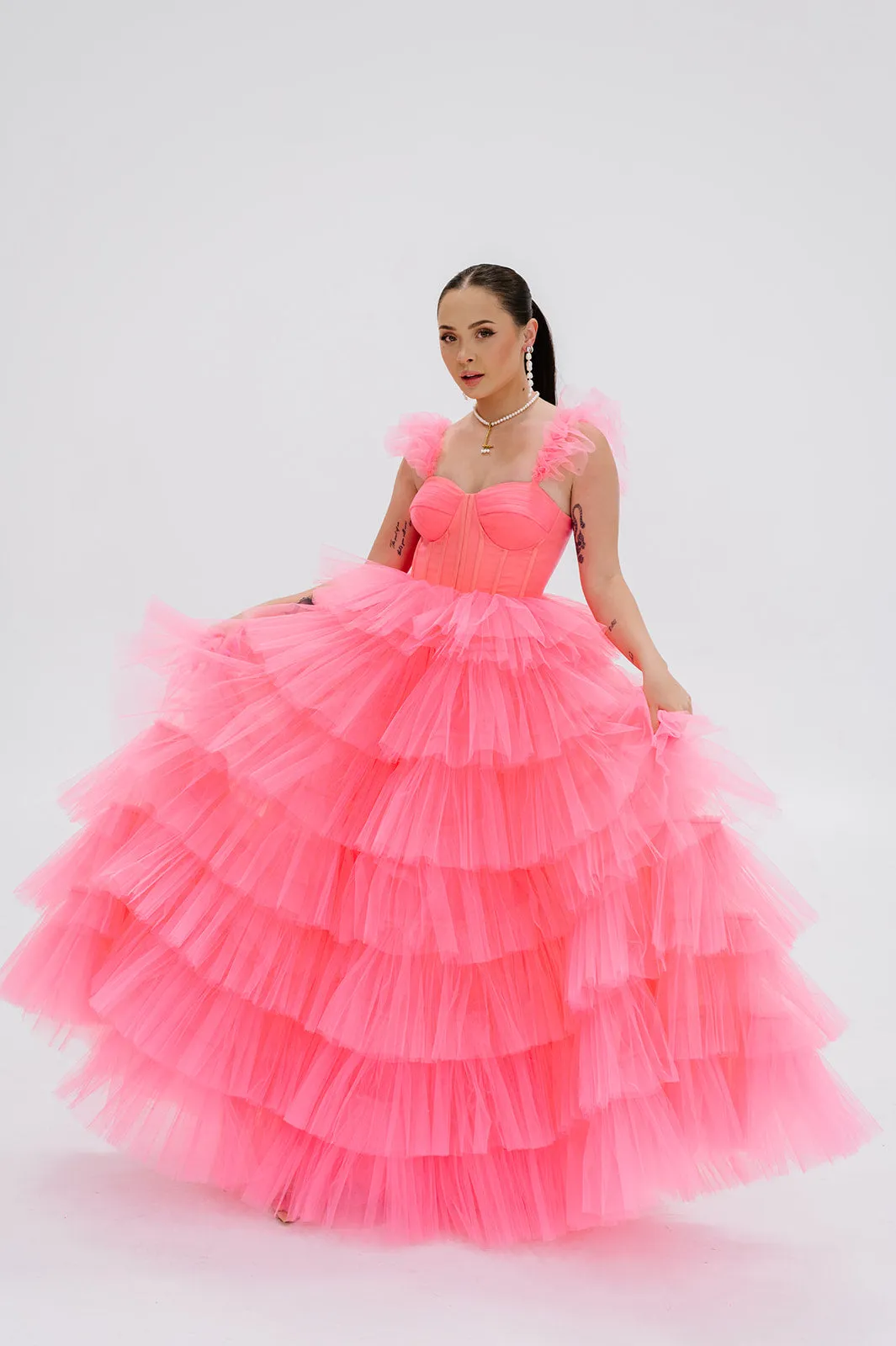 Kelly Gown - Pink (Pre-order)