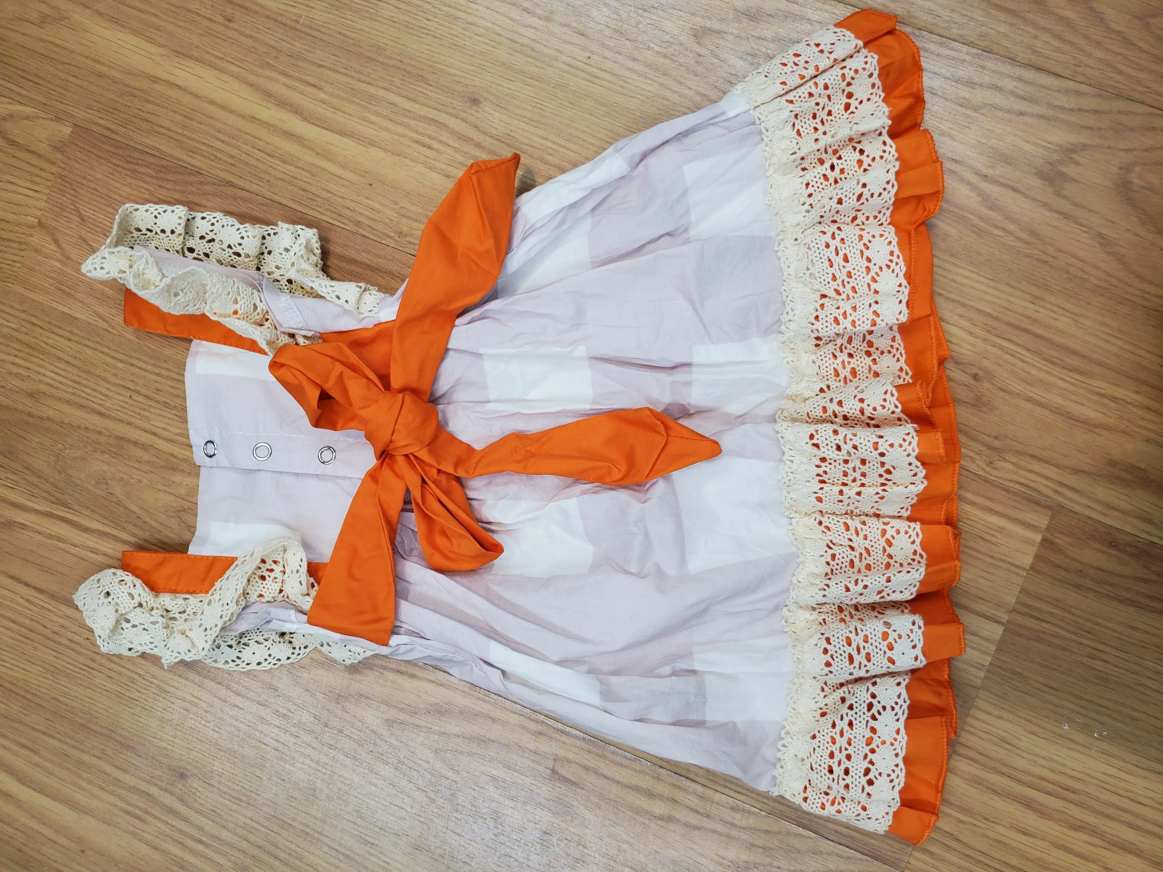Lacey Pumpkin Patch Dress
