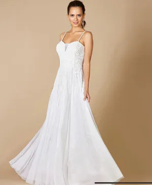 Lara Ivory Ginny Sweetheart Beaded Wedding Gown 51077