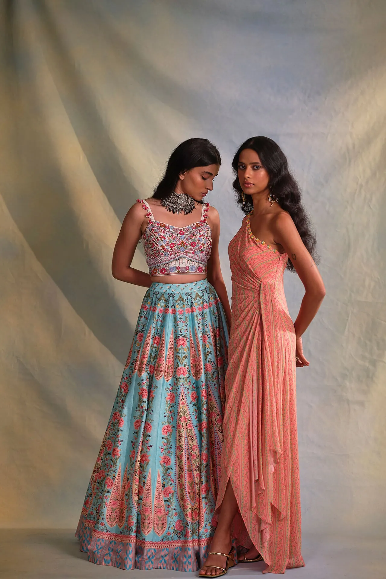 Lily Draped Dress