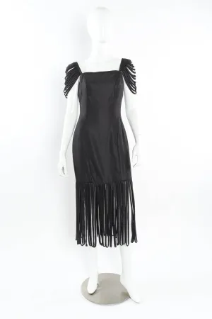 Looped Fringe Dress