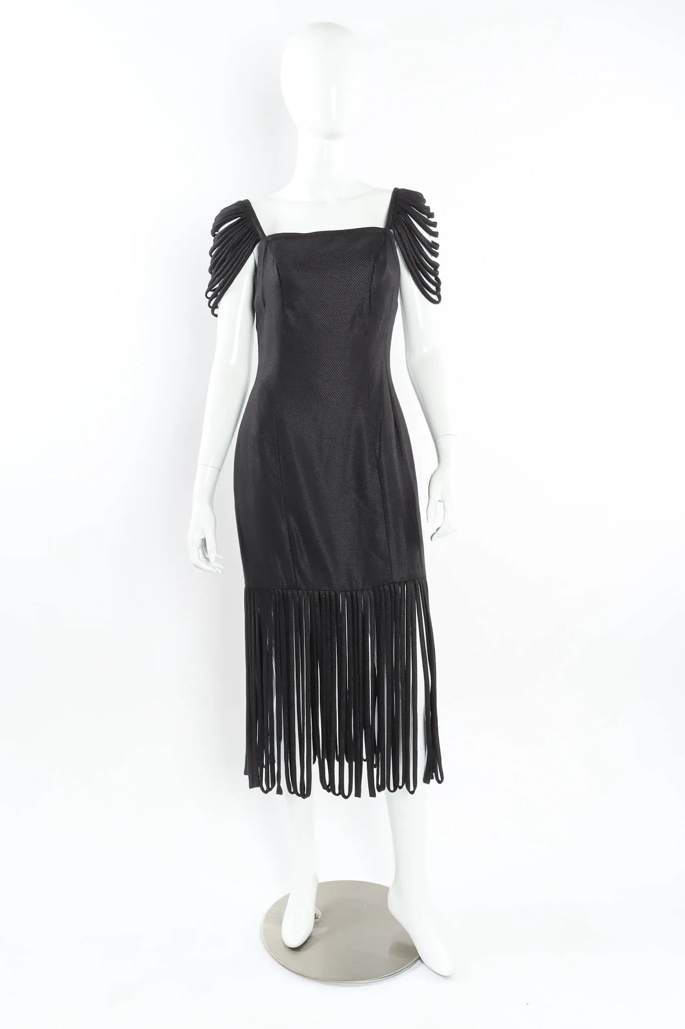 Looped Fringe Dress