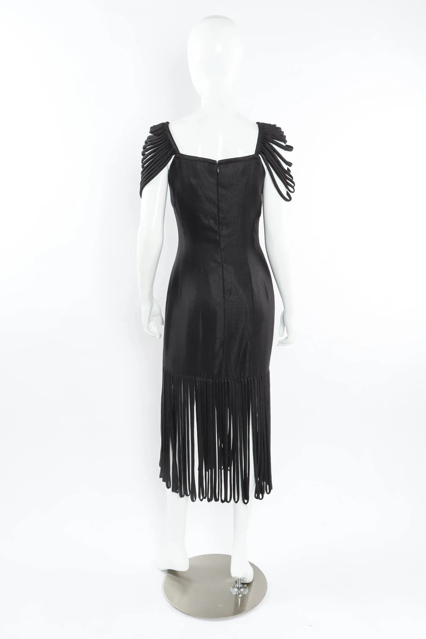Looped Fringe Dress