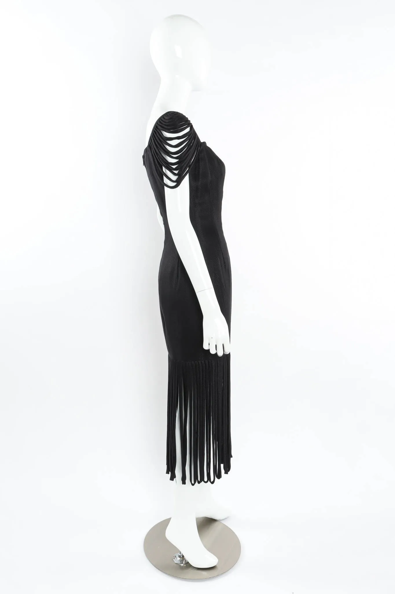 Looped Fringe Dress