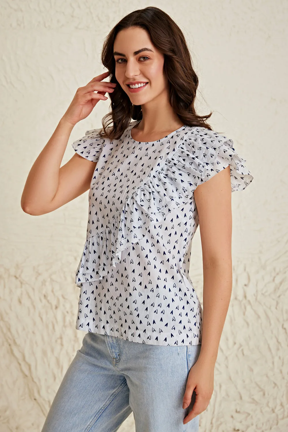 Love Ruffle Top