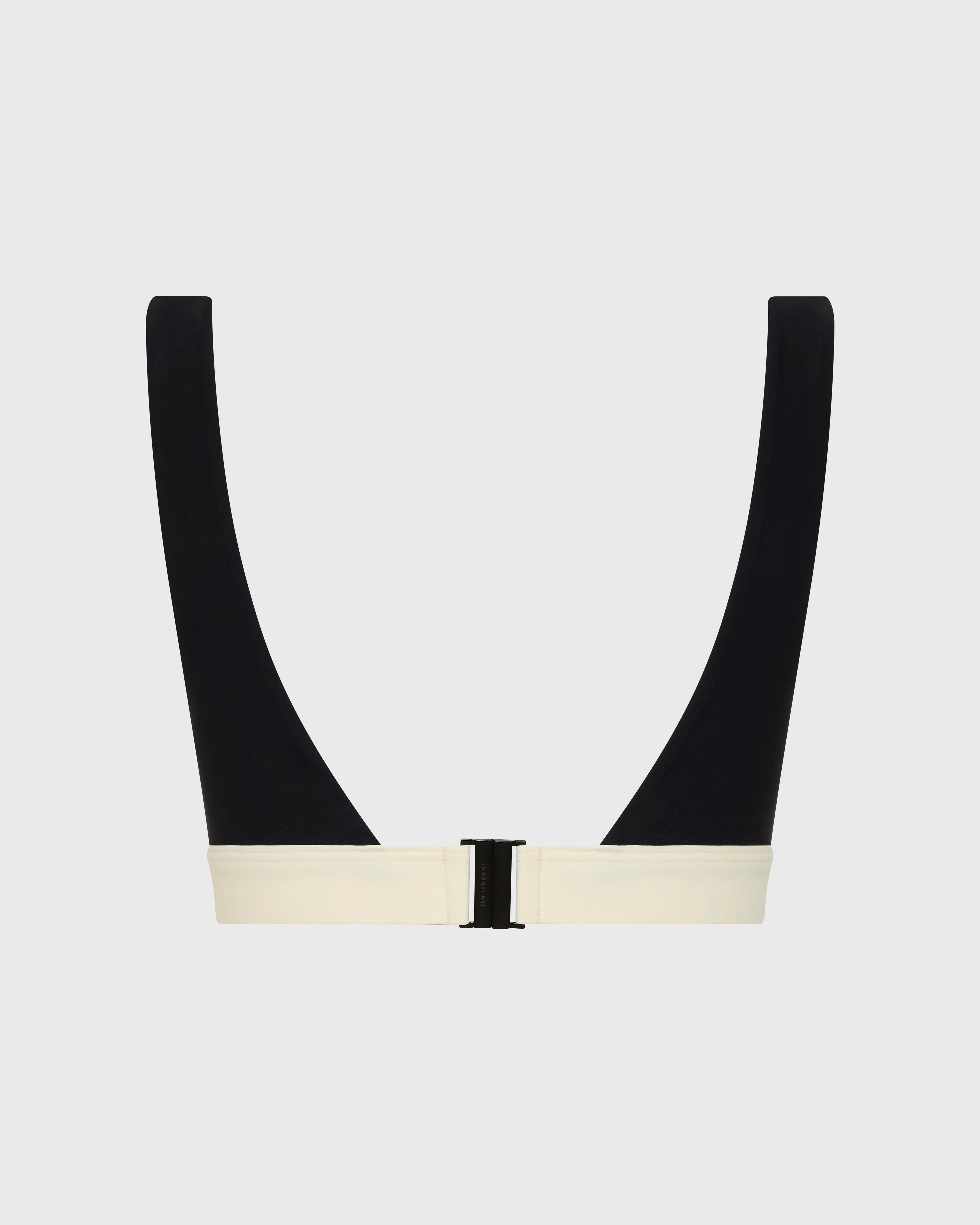 Lya Bikini Top - Black & Pearl