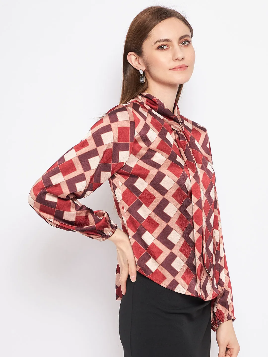 Madame Peach Cut-Out Top