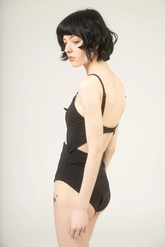 Maddy one-piece swimsuit in black