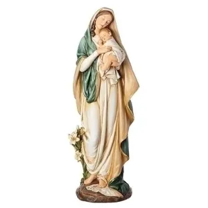 Madonna & Child Figure Renaissance Collection 16.25"H