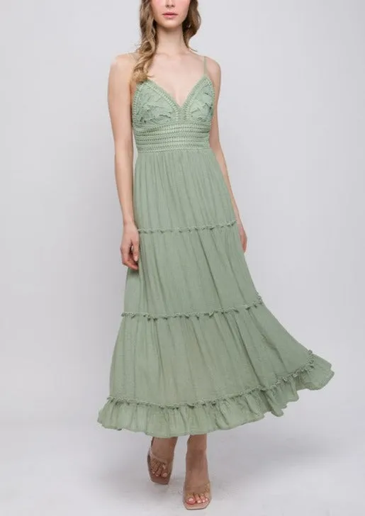 MADYSON dress (Moss)