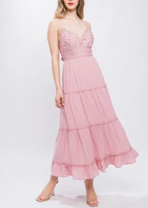 MADYSON dress (Pink Stone)