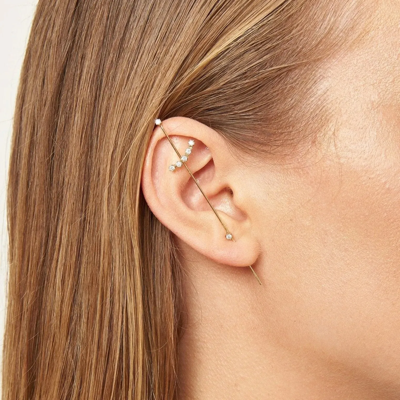 Magic Wand Needle Earring