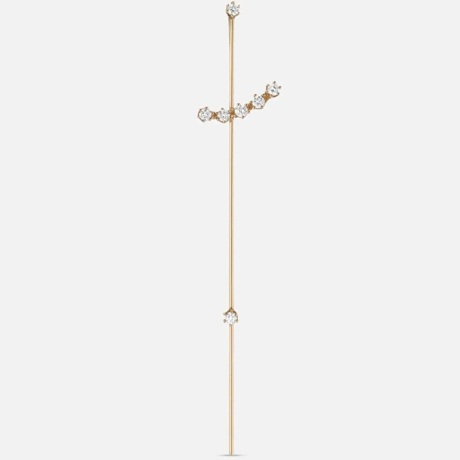Magic Wand Needle Earring