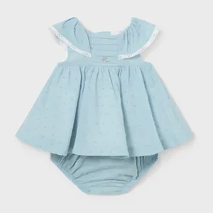 Mayoral Girls Baby Blue Dress