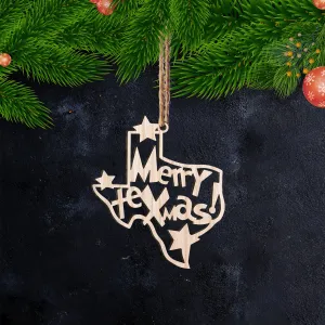 Merry Texmas - Ornament Cut out 63 - PT97