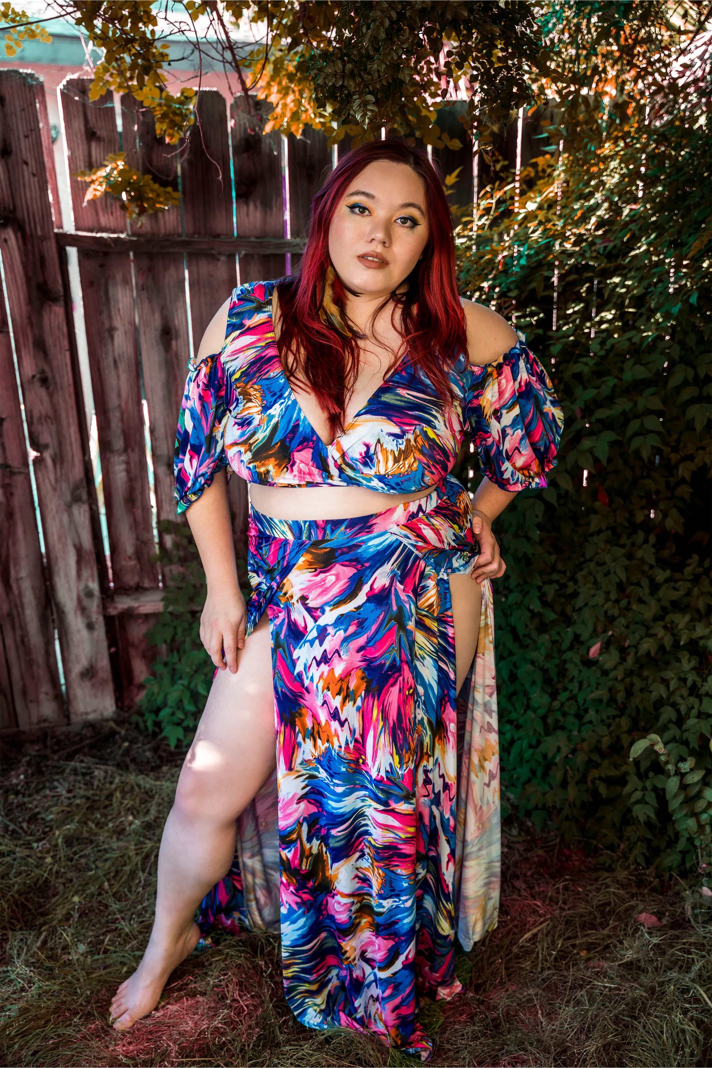Mikayla Tie Front Top