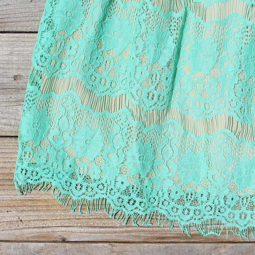 Misty Lace Dress