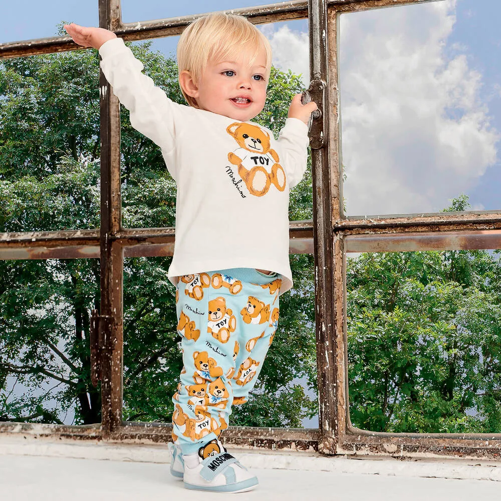MOSCHINO KIDS - TOP & PANT SET