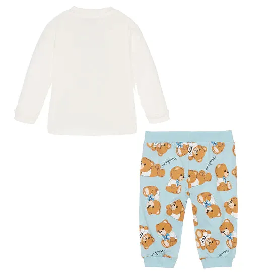 MOSCHINO KIDS - TOP & PANT SET