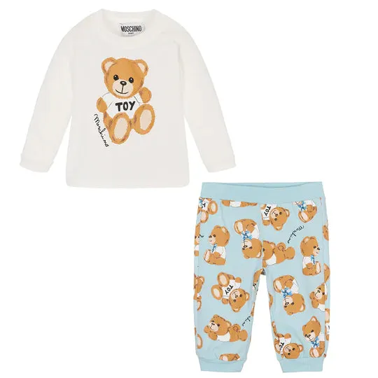 MOSCHINO KIDS - TOP & PANT SET
