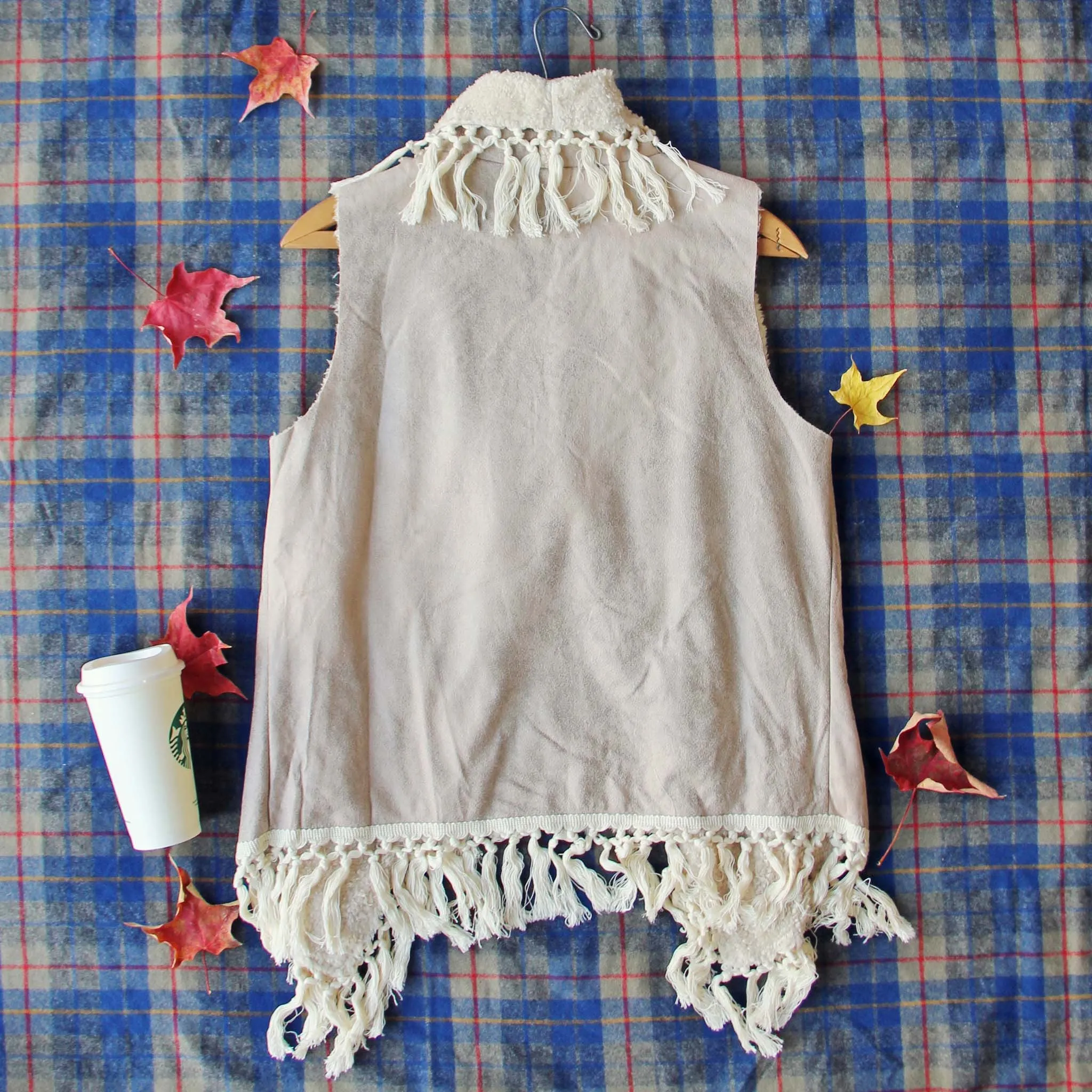 Mountain Laurel Fringe Vest