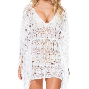 MUCHACHITA LINDA - Caftan Fringe Dress