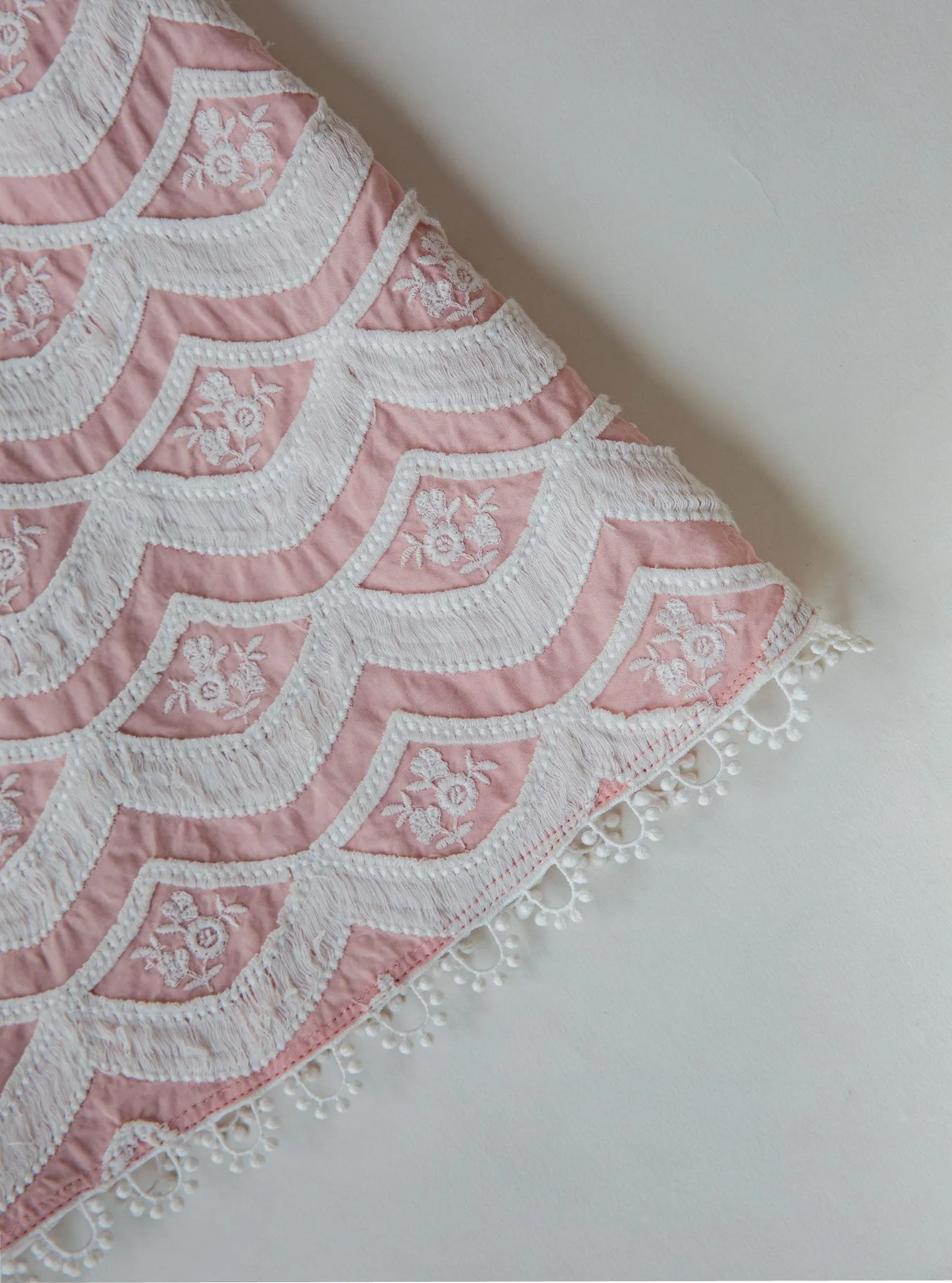 Mulmul Cotton Melina Pink Dress