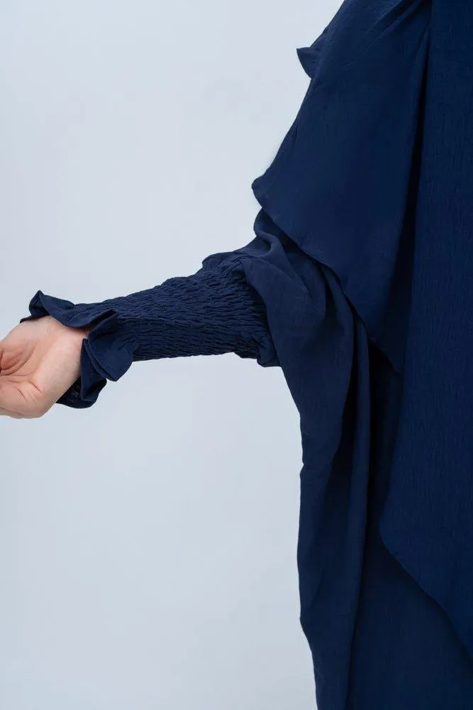 Navy Pristine prayer gown for Omrah or prayer