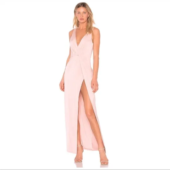 NBD Buttercup Gown Blush Pink size M