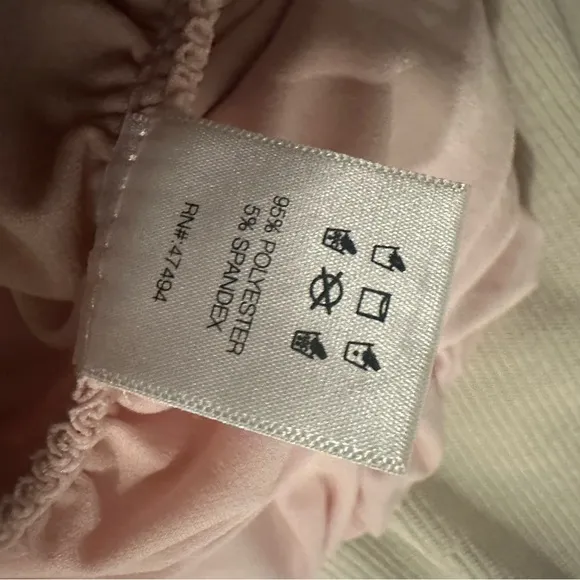 Never Worn! Norma Kamali Cayla Side Draped Midi‎ Gown in Blush Pink size M
