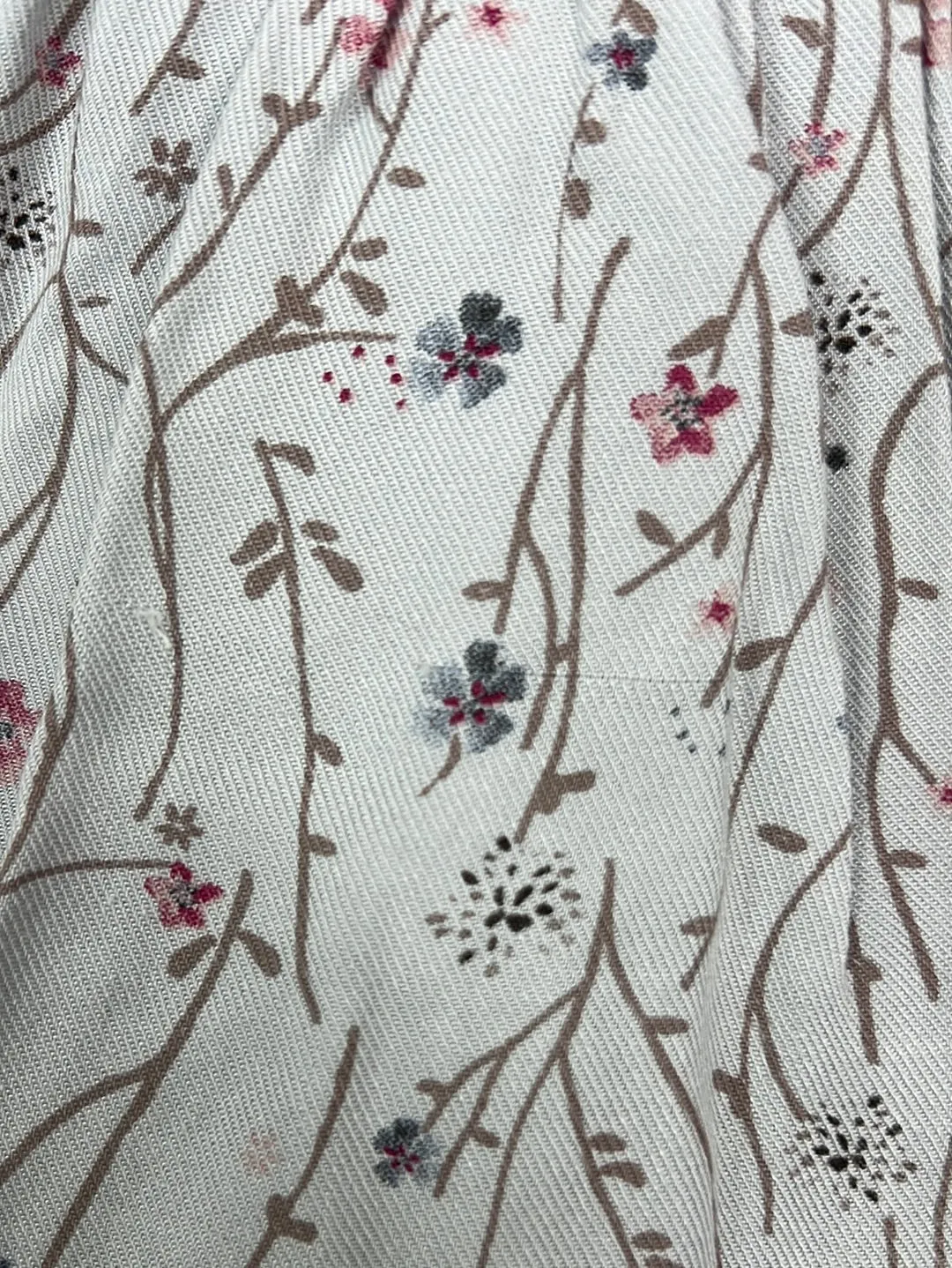 Newborn Mamas & Papas grey floral dress