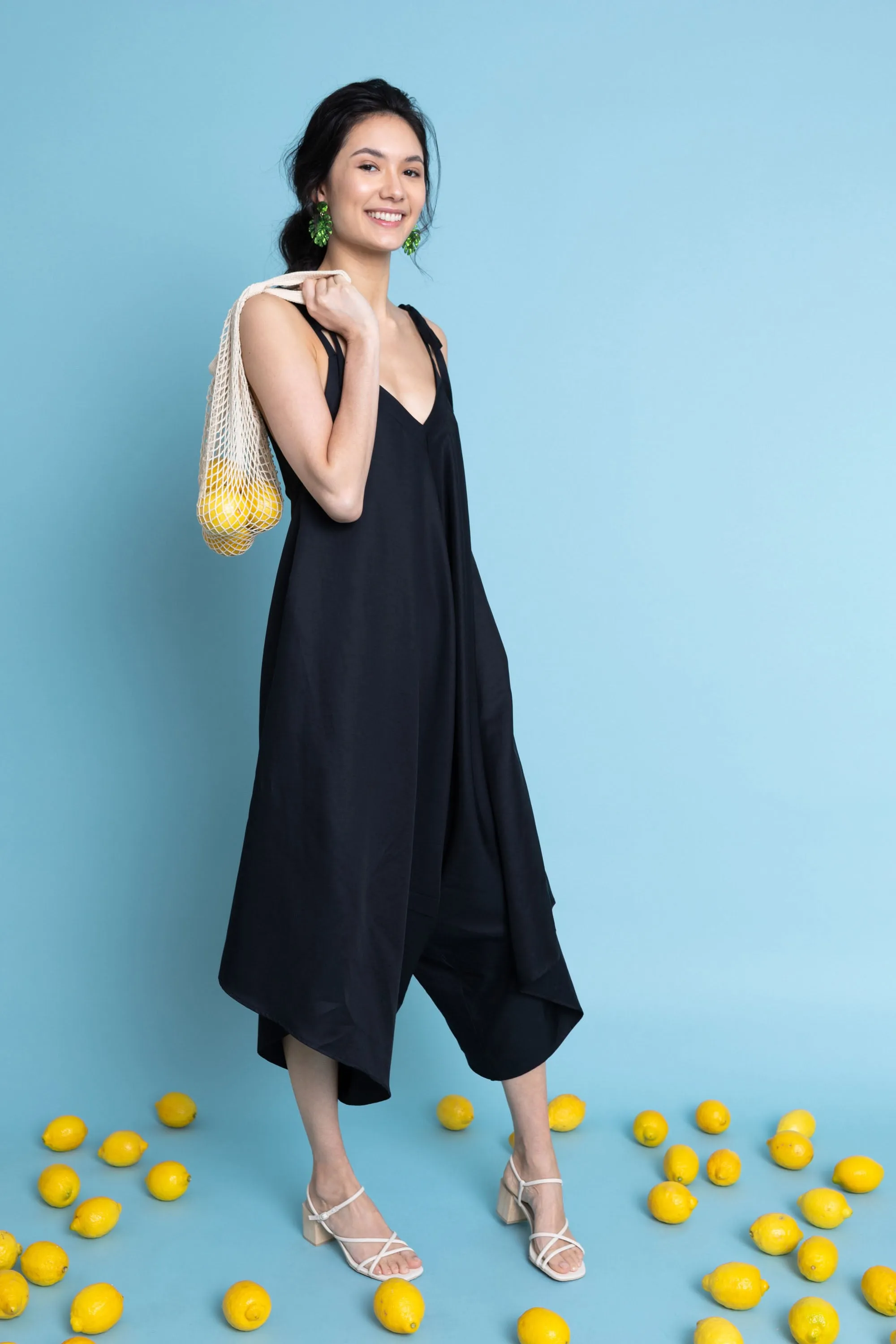 Ninetta Jumpsuit in Midnight Blue