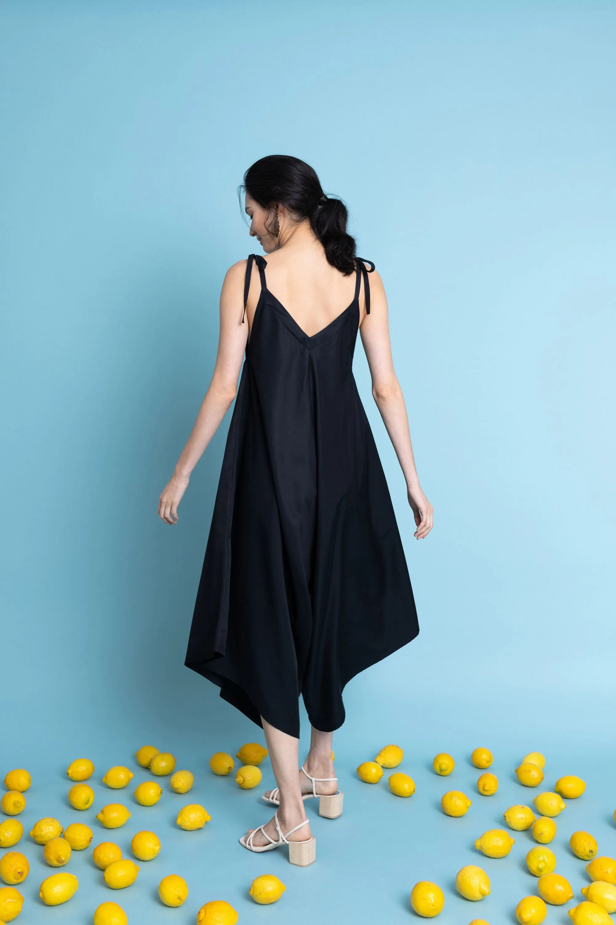 Ninetta Jumpsuit in Midnight Blue