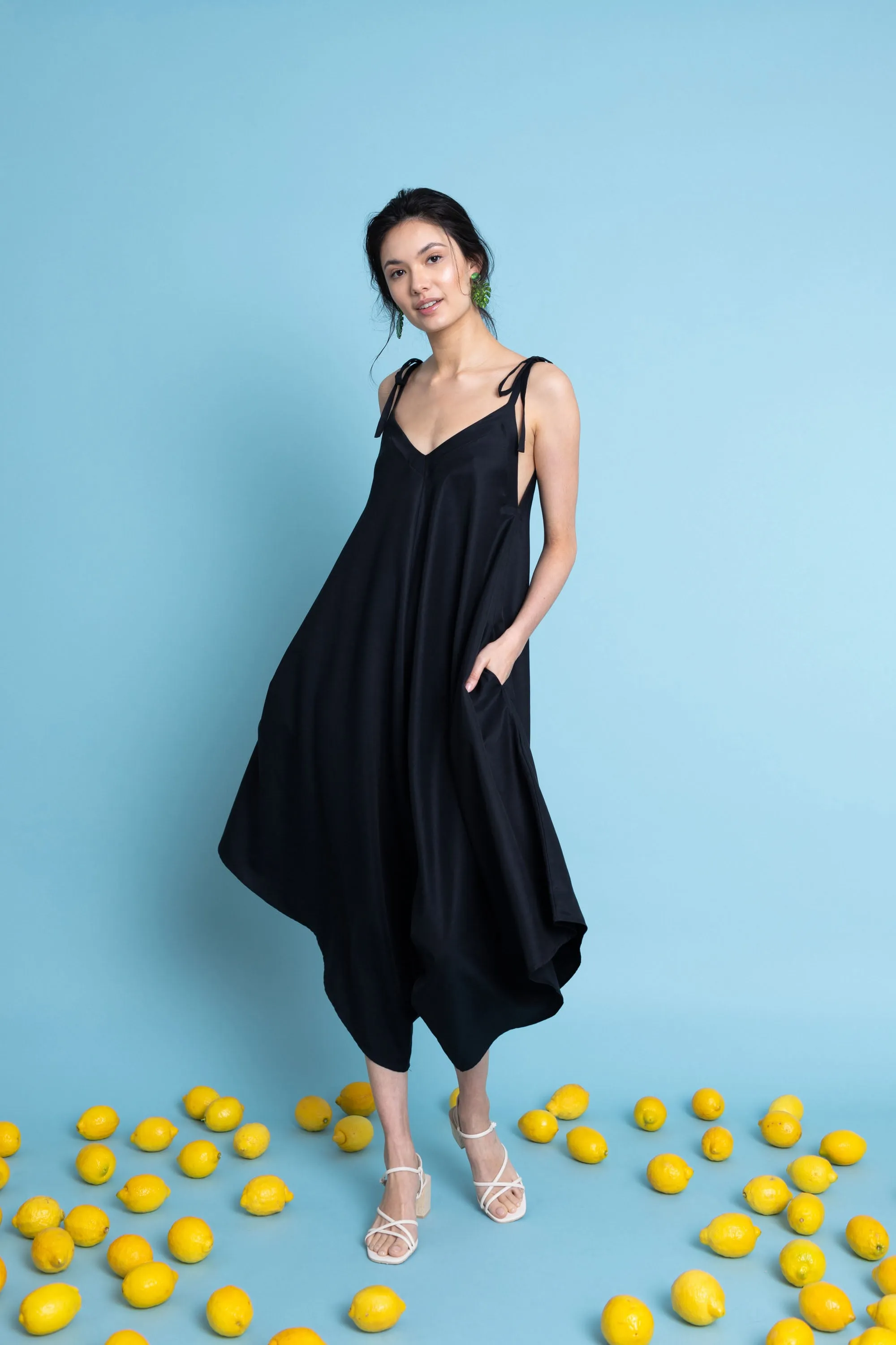 Ninetta Jumpsuit in Midnight Blue