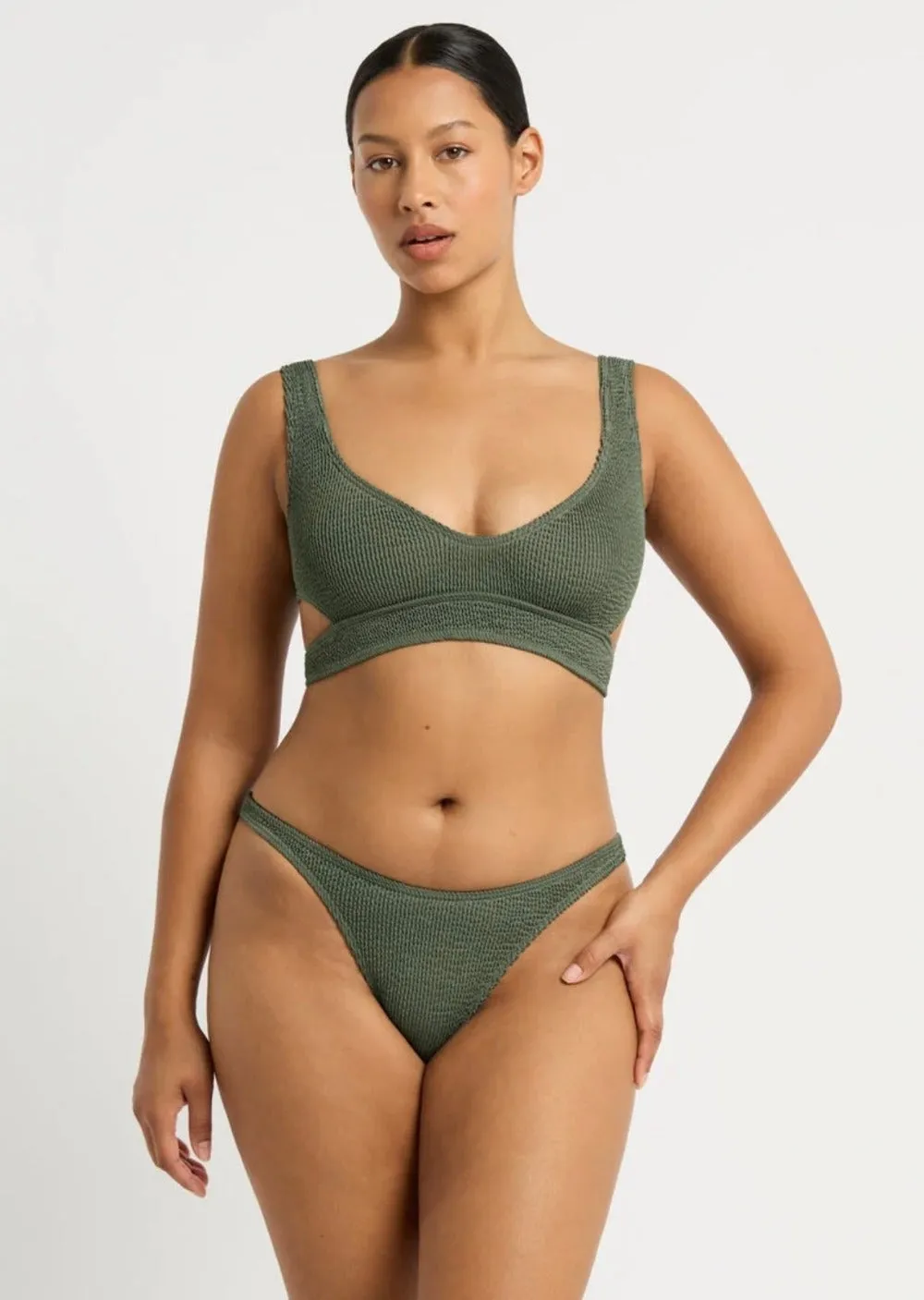 Nino Crop Khaki Eco